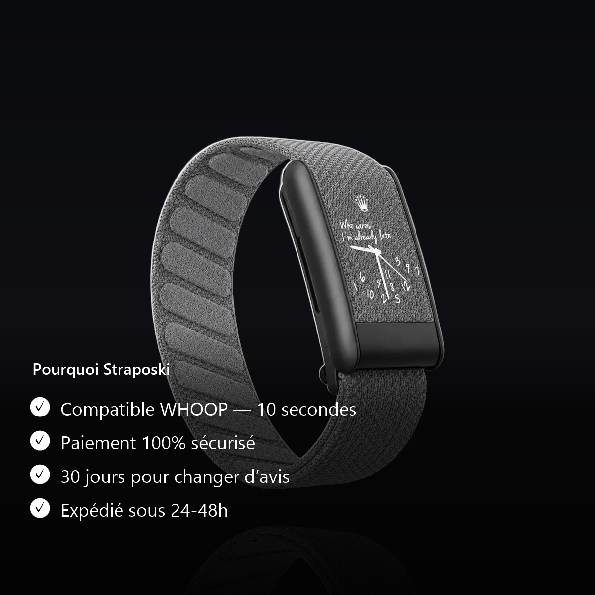 Straposki – Bracelet Sport Compatible WHOOP