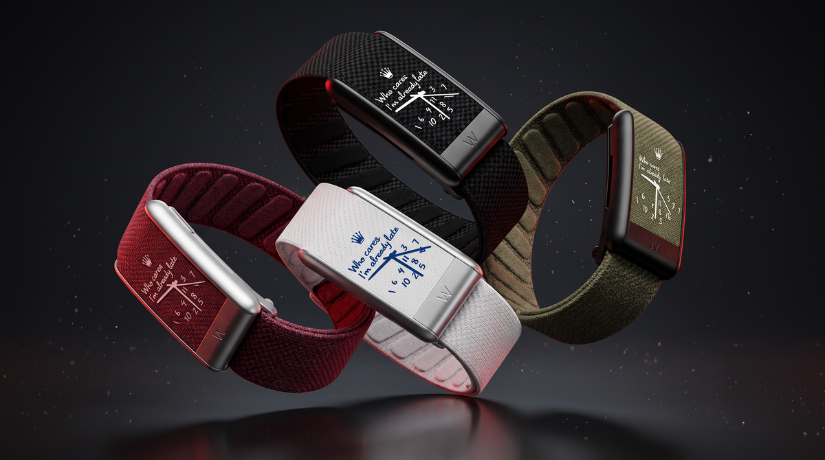 Bracelets Straposki compatibles WHOOP en quatre coloris