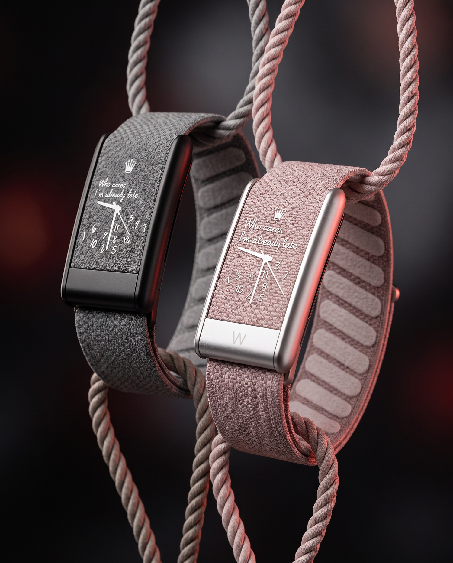Bracelets Straposki compatibles WHOOP suspendus